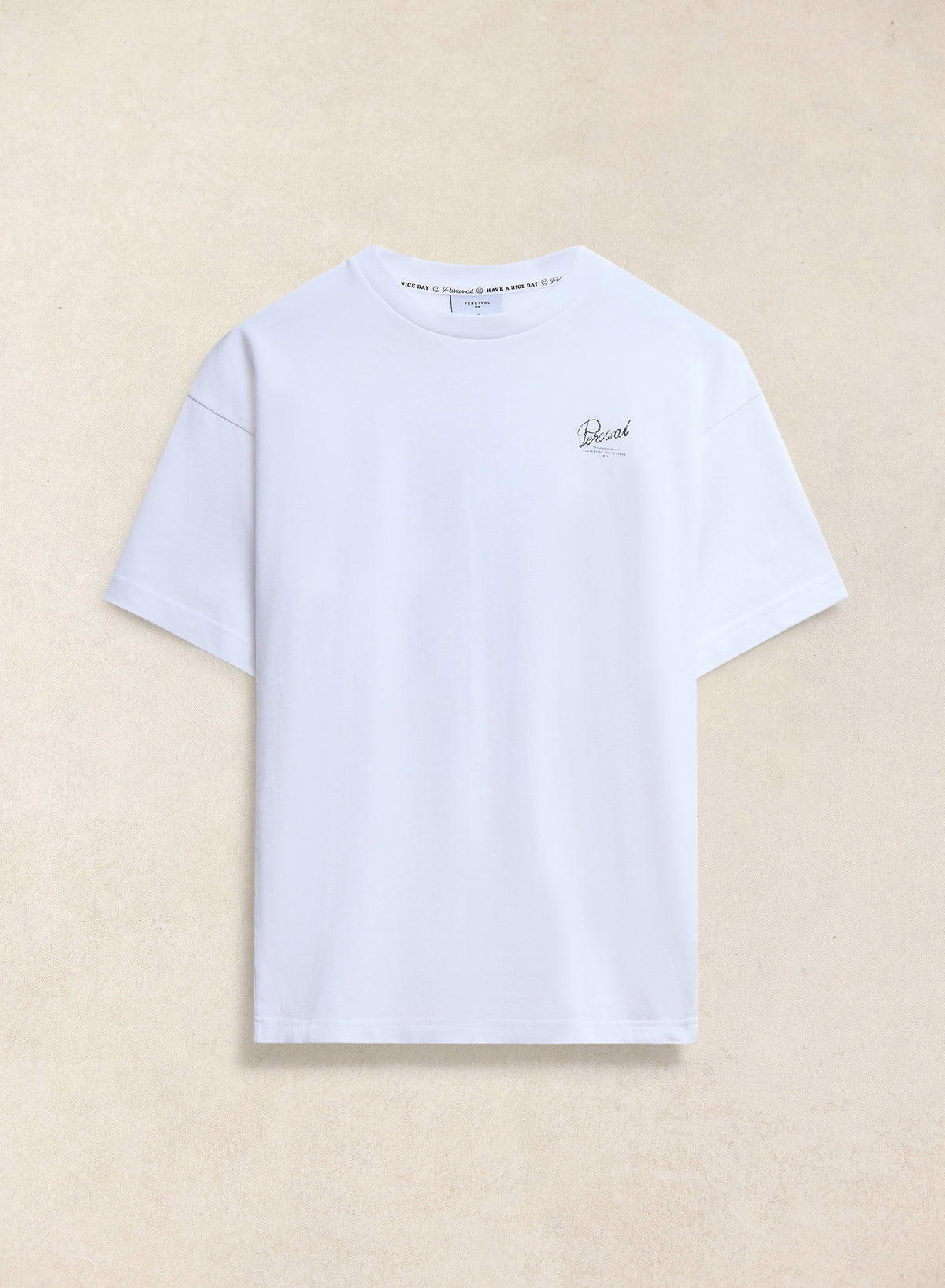 Marley Oversized T-Shirt - White Organic Cotton - Percival | Percival Premium