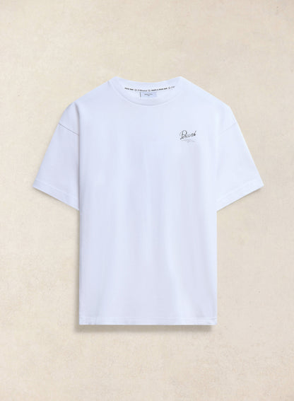 Marley Oversized T-Shirt - White Organic Cotton - Percival | Percival Premium