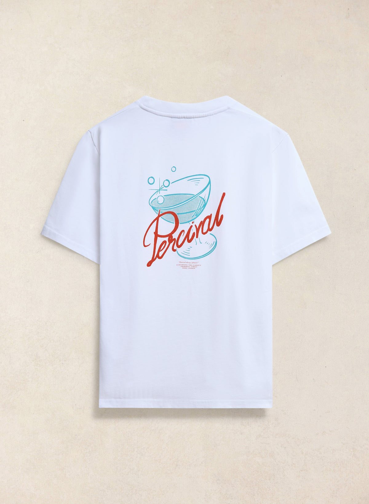 Norman White Oversized T-Shirt - 260 GSM Organic Cotton - Percival | Percival Value