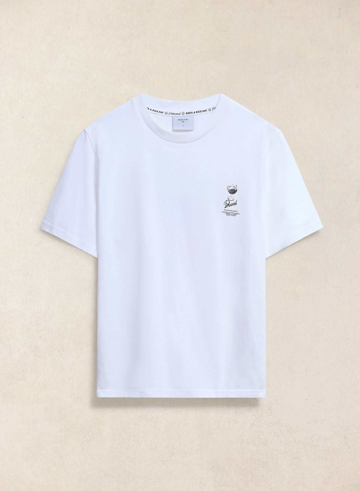 Norman White Oversized T-Shirt - 260 GSM Organic Cotton - Percival | Percival Value