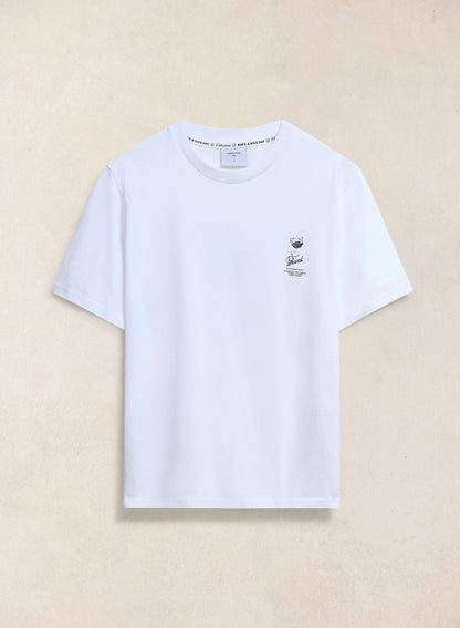 Norman White Oversized T-Shirt - 260 GSM Organic Cotton - Percival | Percival Value