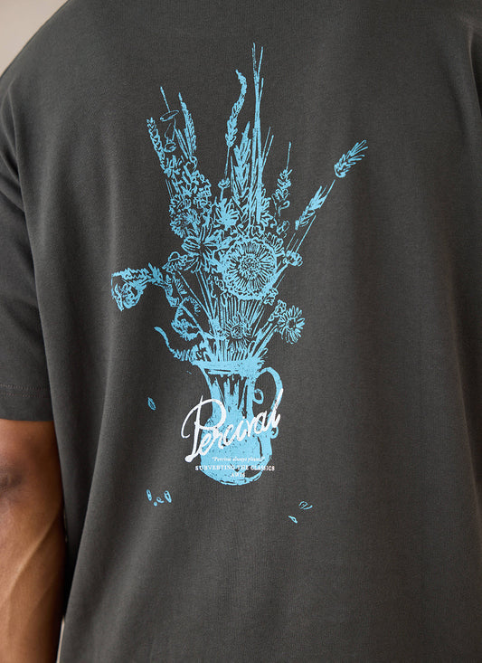 Dawson Oversized T-Shirt - Charcoal Organic Cotton - Percival | Percival Great Value
