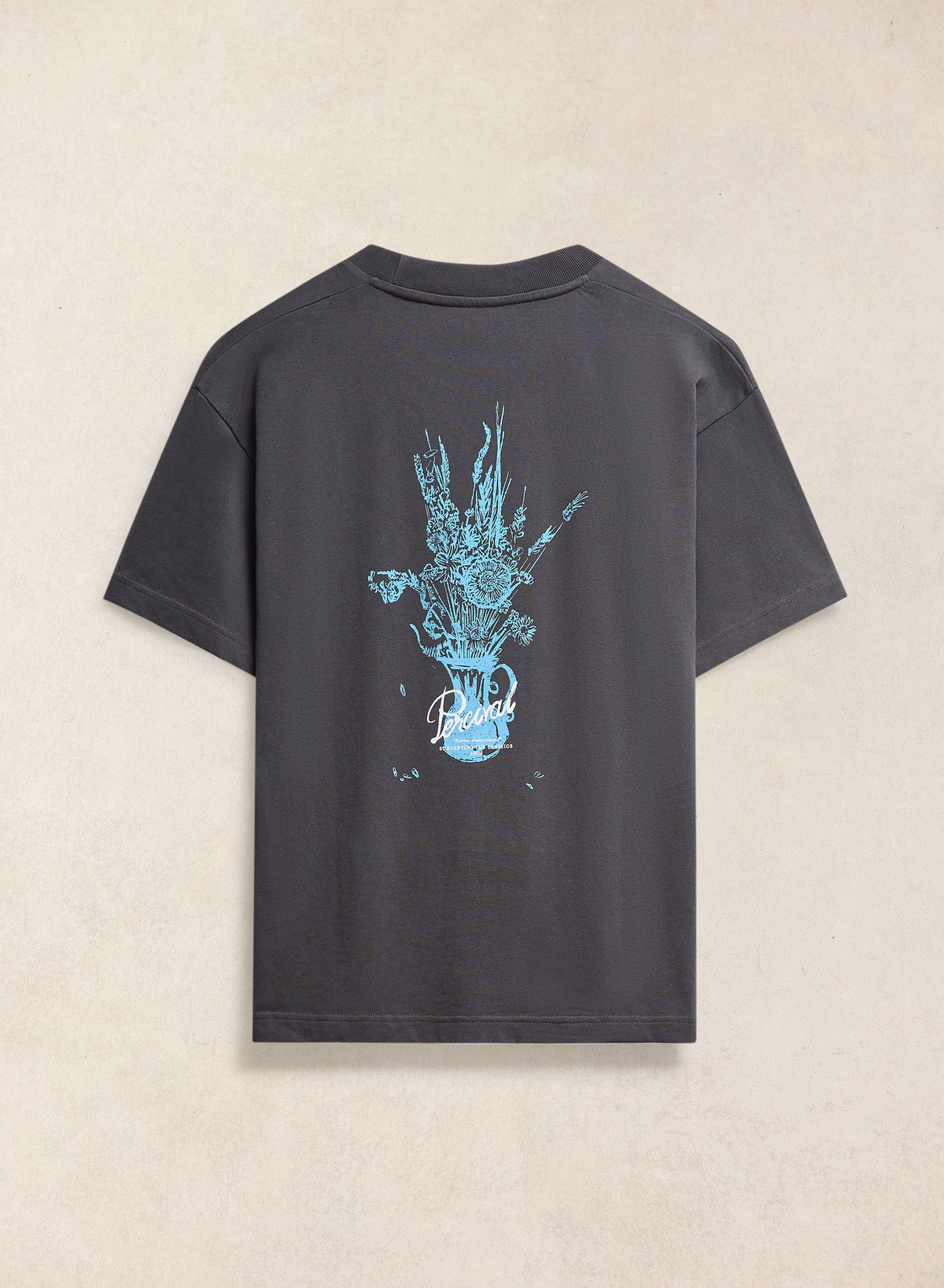 Dawson Oversized T-Shirt - Charcoal Organic Cotton - Percival | Percival Great Value