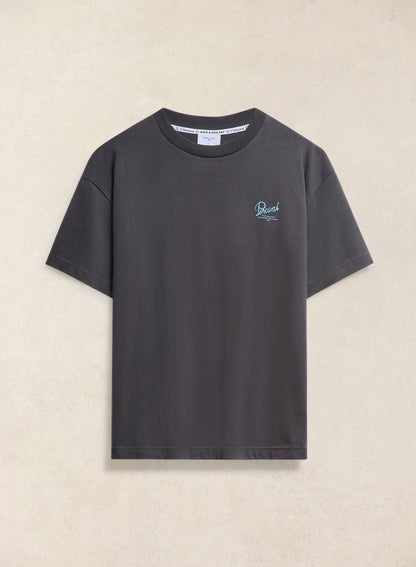 Dawson Oversized T-Shirt - Charcoal Organic Cotton - Percival | Percival Great Value