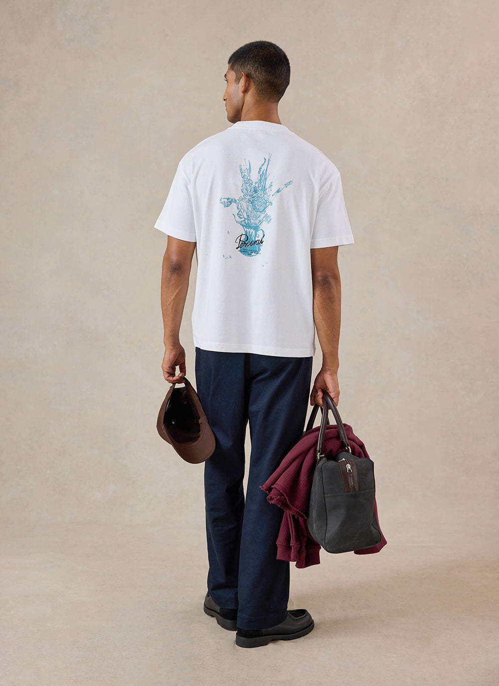 Dawson Oversized T-Shirt - Organic Cotton - White - Percival | Percival Latest