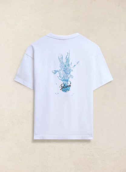 Dawson Oversized T-Shirt - Organic Cotton - White - Percival | Percival Latest