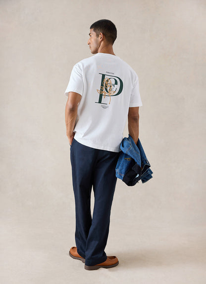 Earl Oversized T-Shirt - White Organic Cotton - Percival | Percival Great Value