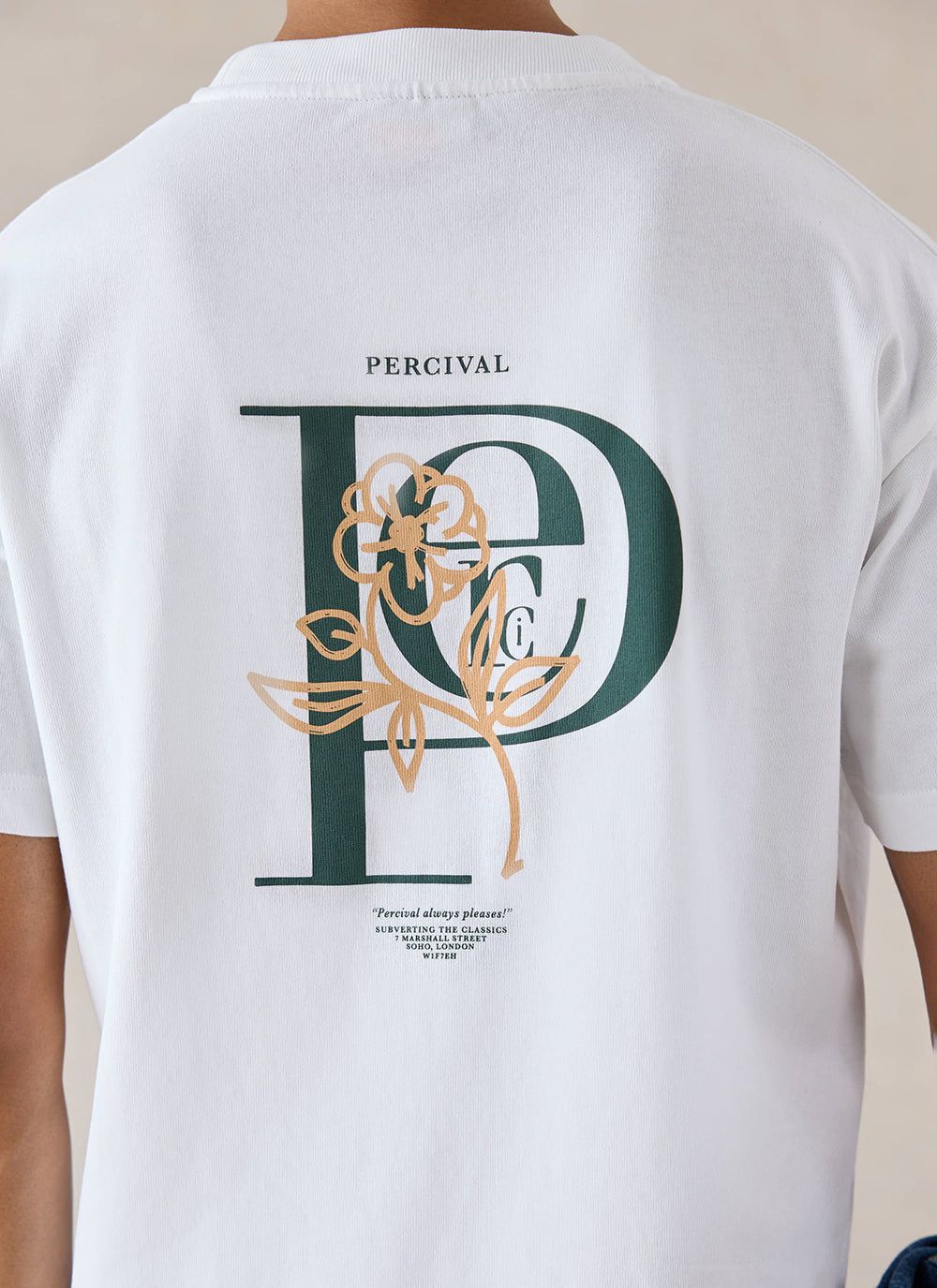 Earl Oversized T-Shirt - White Organic Cotton - Percival | Percival Great Value