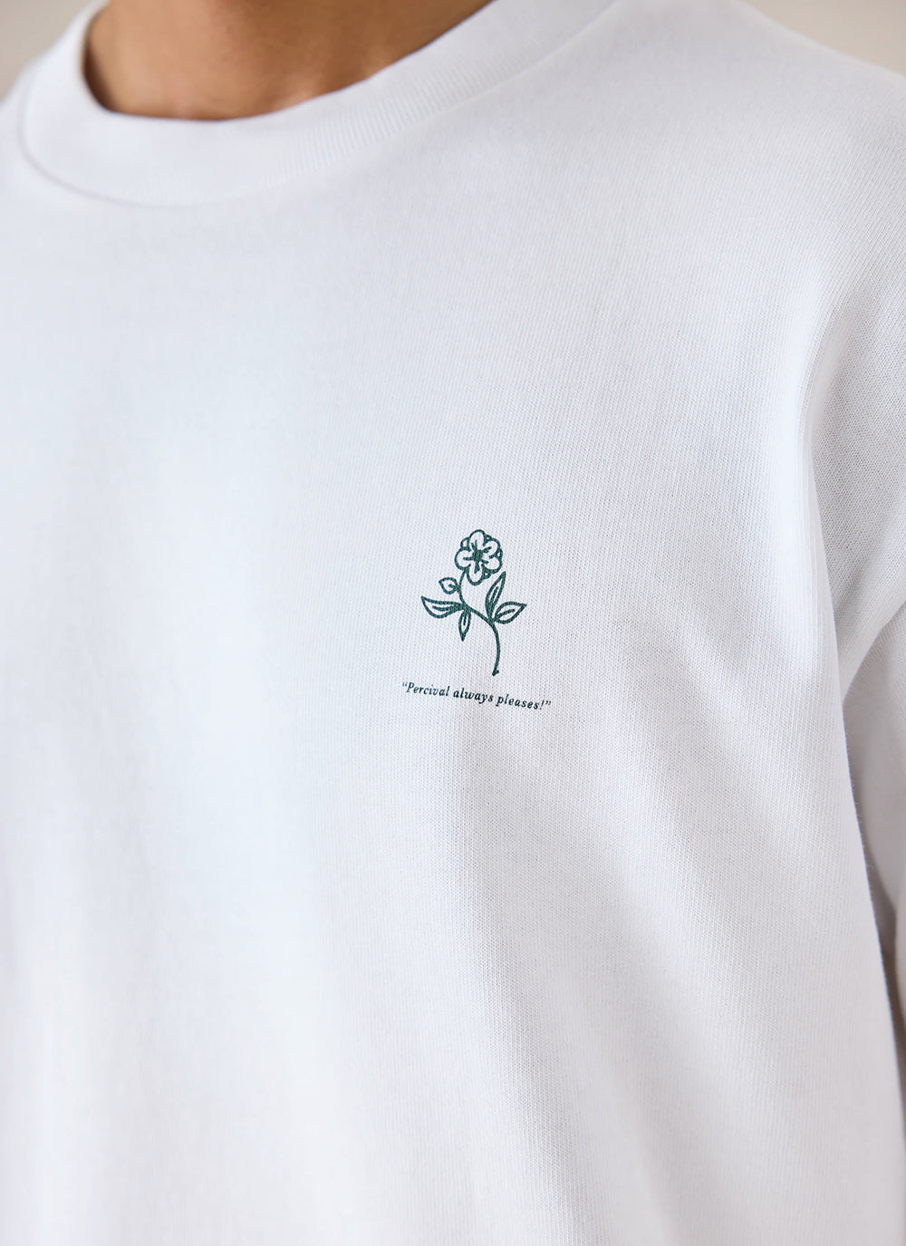 Earl Oversized T-Shirt - White Organic Cotton - Percival | Percival Great Value