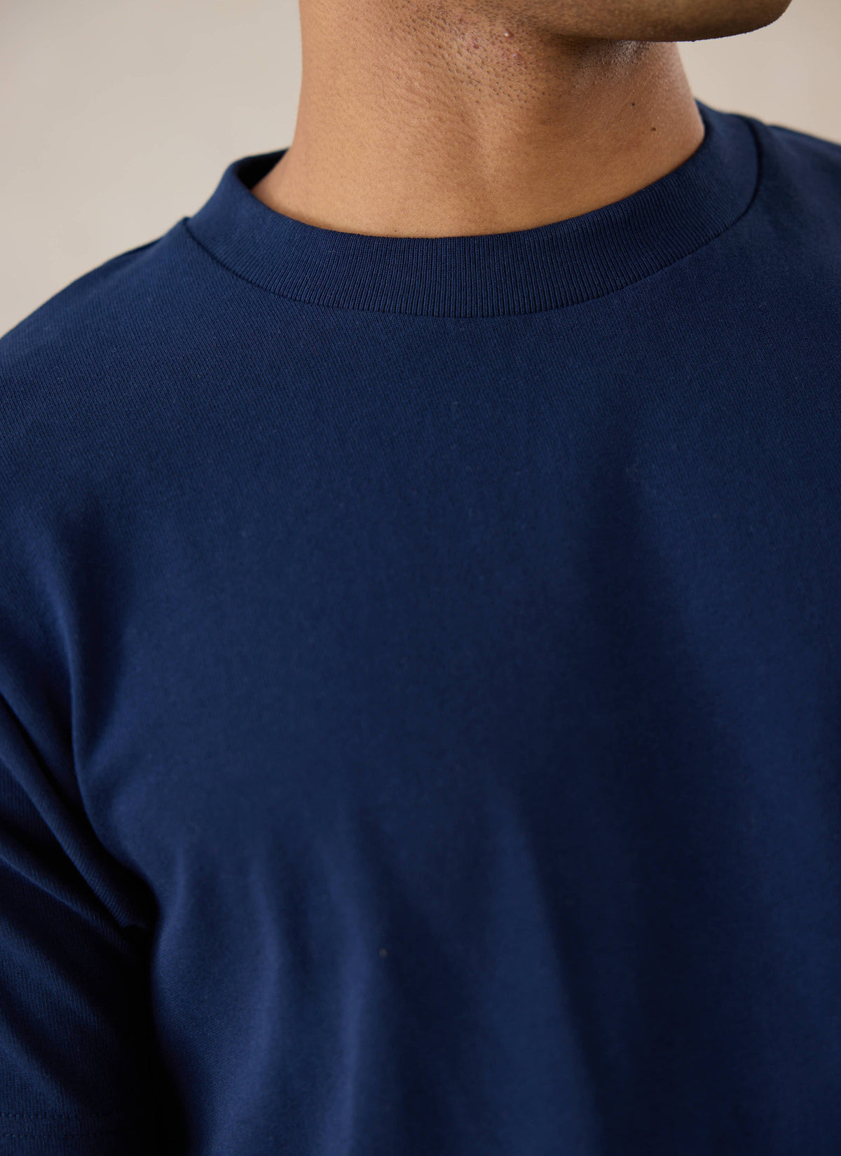 Men's Navy Regular Fit T-Shirt - Organic Cotton - Percival | Percival Top Pick