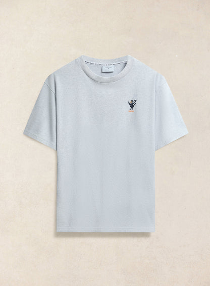 Men's Oversized Graphic T Shirt - Atticus - Cotton - Grey - Percival | Percival Customer Favorite