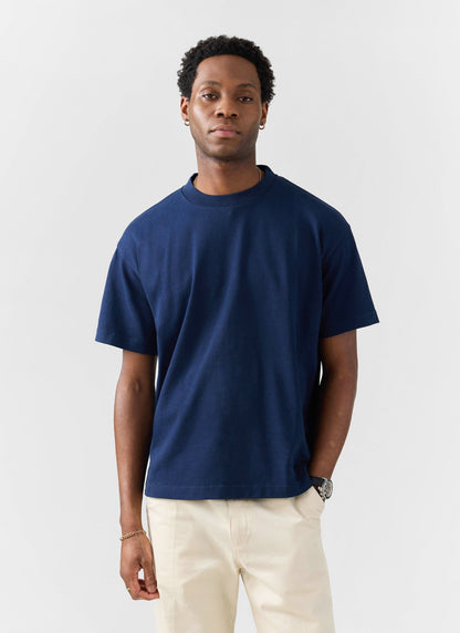 Men's Oversized T Shirts - 3 Pack - Cotton - White, Black & Navy | Percival Premium