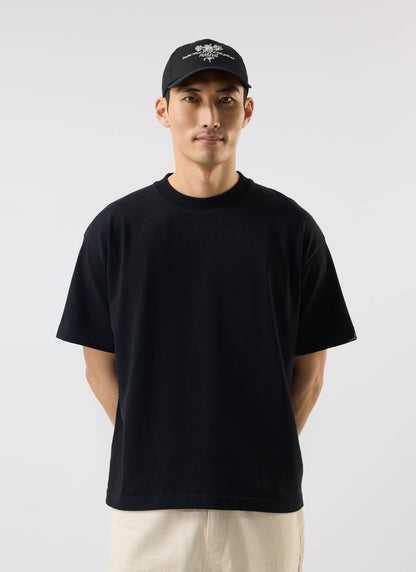 Men's Oversized T Shirts - 3 Pack - Cotton - White, Black & Navy | Percival Premium