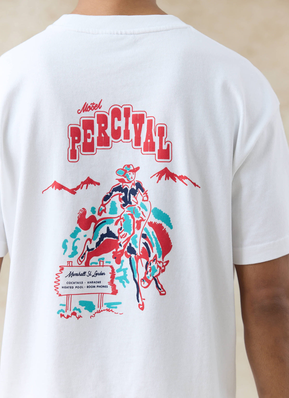 Men's Oversized T-Shirt: Dexter - Organic Cotton - White | Percival Quality