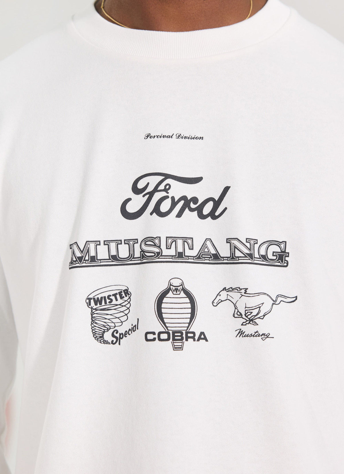 Long Sleeve T Shirt - Raceway '69 Mustang - Percival x Ford | Percival Latest