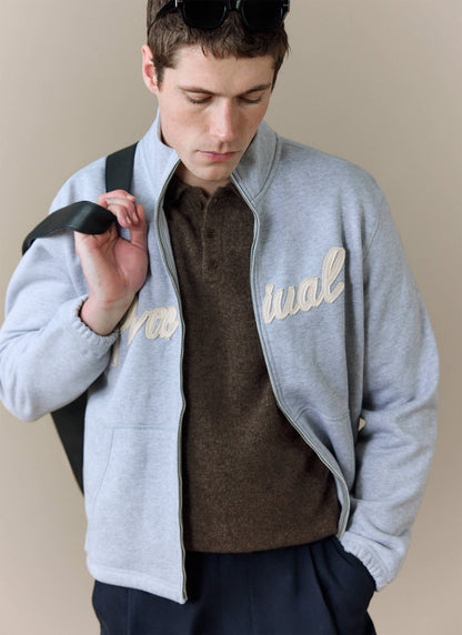 Men's Collins Knitted Polo Shirt - Brown - Yak & Wool | Percival Classic
