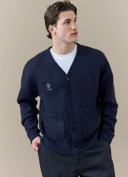 Men's Cardigan - White Glove - Percival x Brighton & Hove Albion F.C. - Navy | Percival New