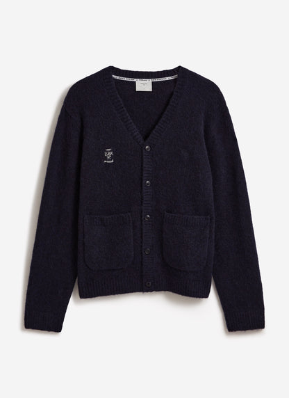 Men's Cardigan - White Glove - Percival x Brighton & Hove Albion F.C. - Navy | Percival New