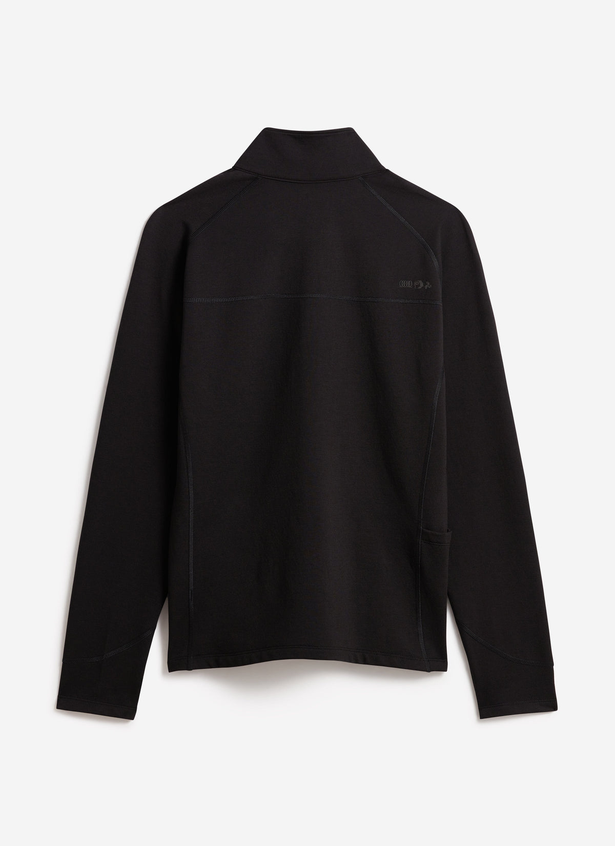 Men's PCVL Base Layer Quarter Zip Jacket - Black | Percival Latest