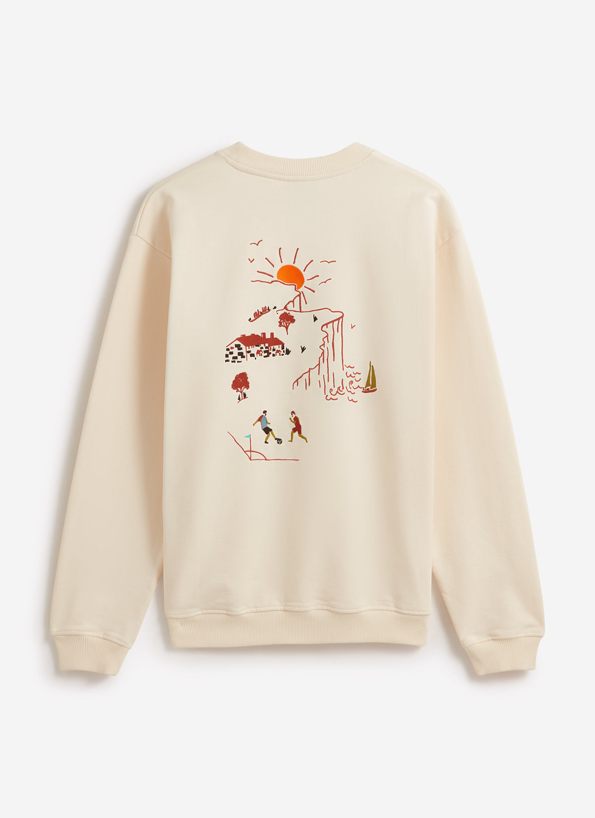 Men's Sweatshirt - Percival x Brighton & Hove Albion F.C. - Cream | Percival Latest