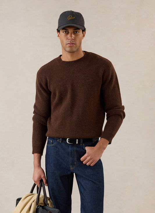 White Glove Mohair Jumper - Espresso Brown - Percival | Percival Customer Favorite