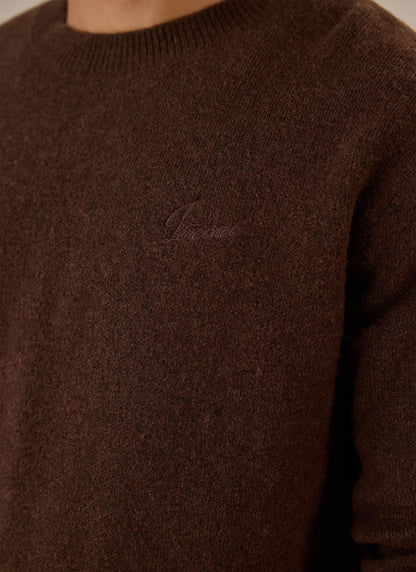 White Glove Mohair Jumper - Espresso Brown - Percival | Percival Customer Favorite