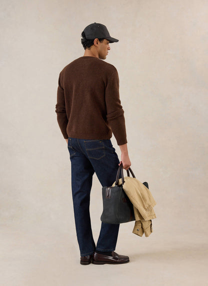 White Glove Mohair Jumper - Espresso Brown - Percival | Percival Customer Favorite