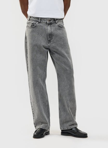 Percival Men's Relaxed Fit Jeans - Denim - Warm Grey Wash | Percival Recommended