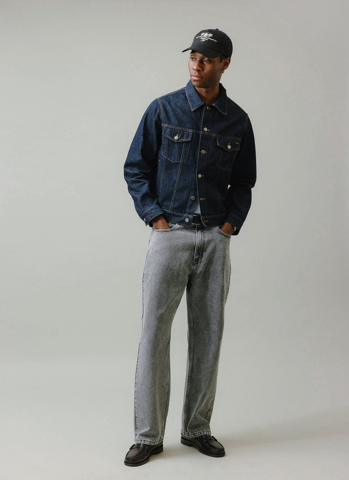 Percival Men's Relaxed Fit Jeans - Denim - Warm Grey Wash | Percival Recommended