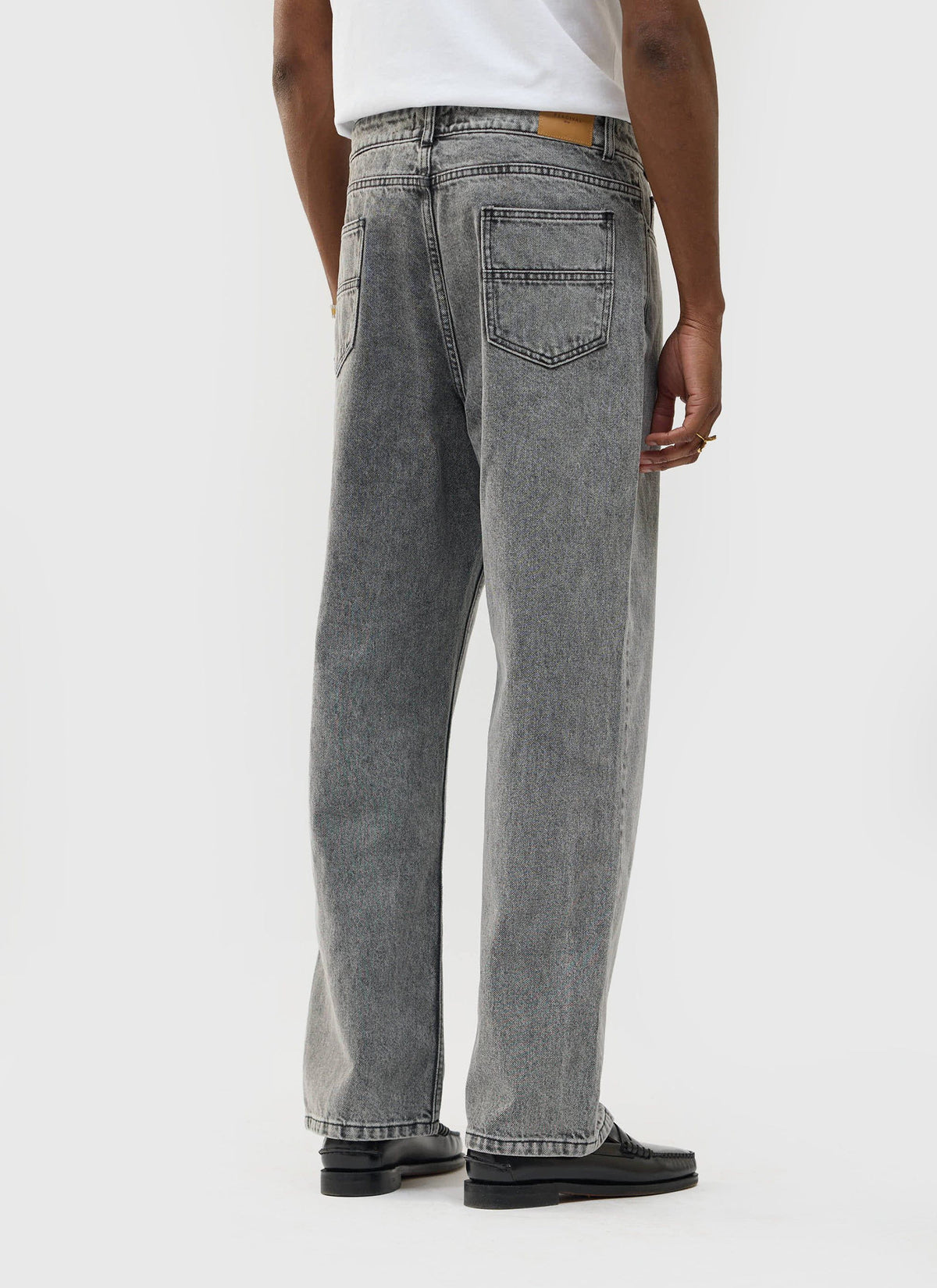 Percival Men's Relaxed Fit Jeans - Denim - Warm Grey Wash | Percival Recommended