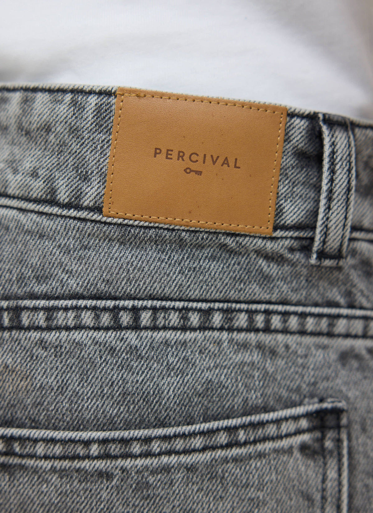 Percival Men's Relaxed Fit Jeans - Denim - Warm Grey Wash | Percival Recommended