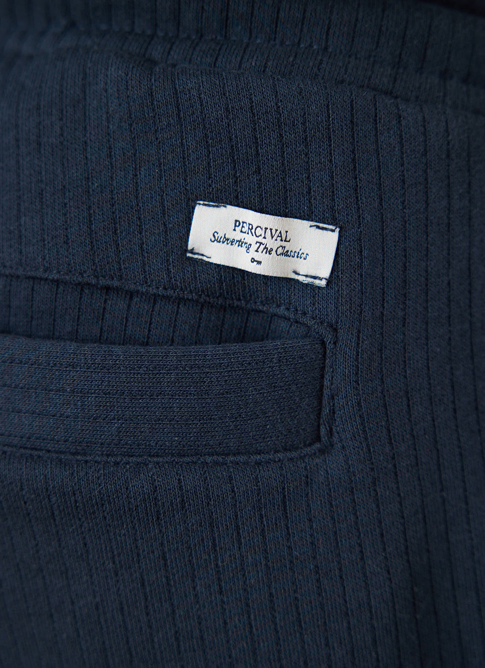 Conrad Straight Leg Trackpants - Navy Cotton - Percival | Percival Best Price