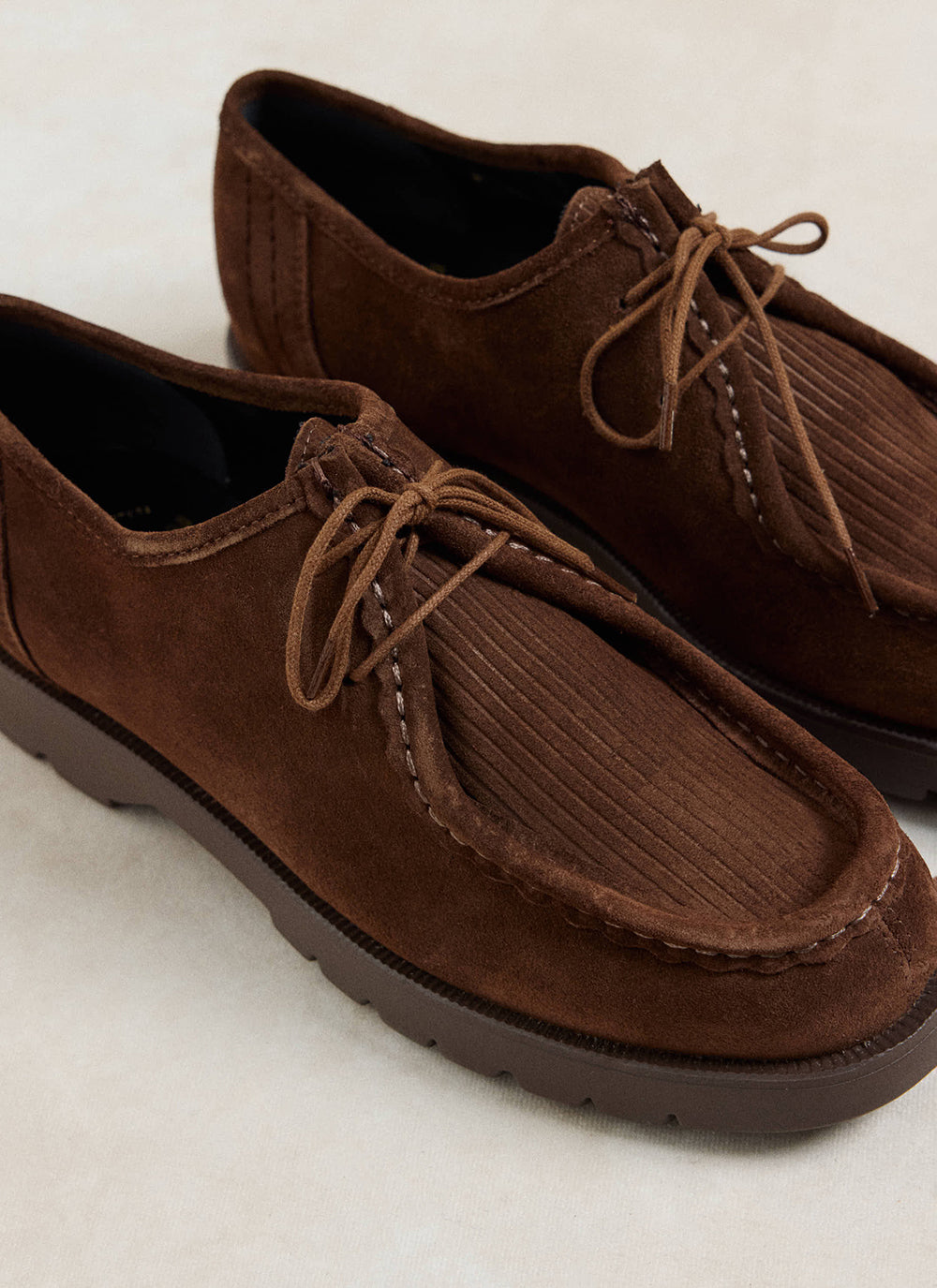 Kleman Padrini V Cord Shoes - Brown Suede - Percival | Percival Quality