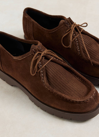 Kleman Padrini V Cord Shoes - Brown Suede - Percival | Percival Quality
