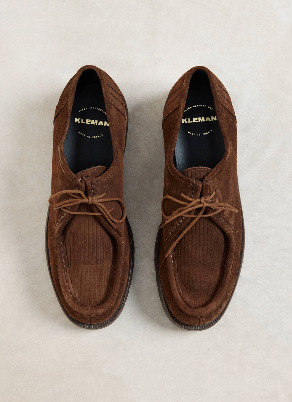 Kleman Padrini V Cord Shoes - Brown Suede - Percival | Percival Quality