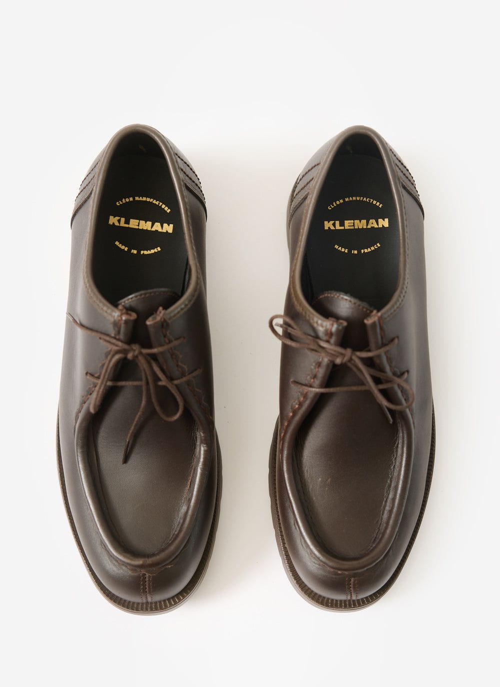Men's Kleman Padror Shoe - Lug Sole Derby - Marron | Percival Essential