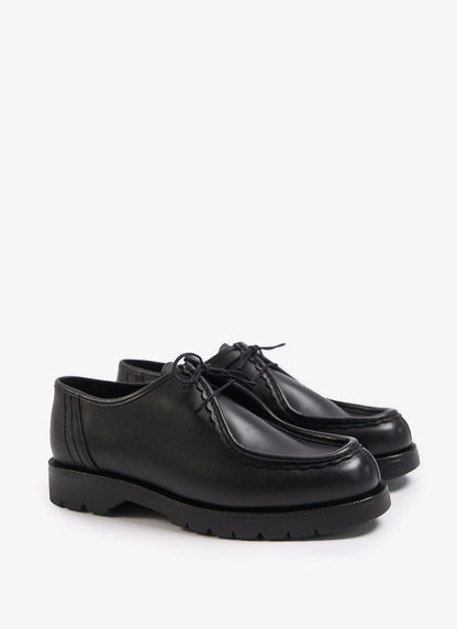 Men's Kleman Padror Shoe - Lug Sole Derby - Black | Percival Essential
