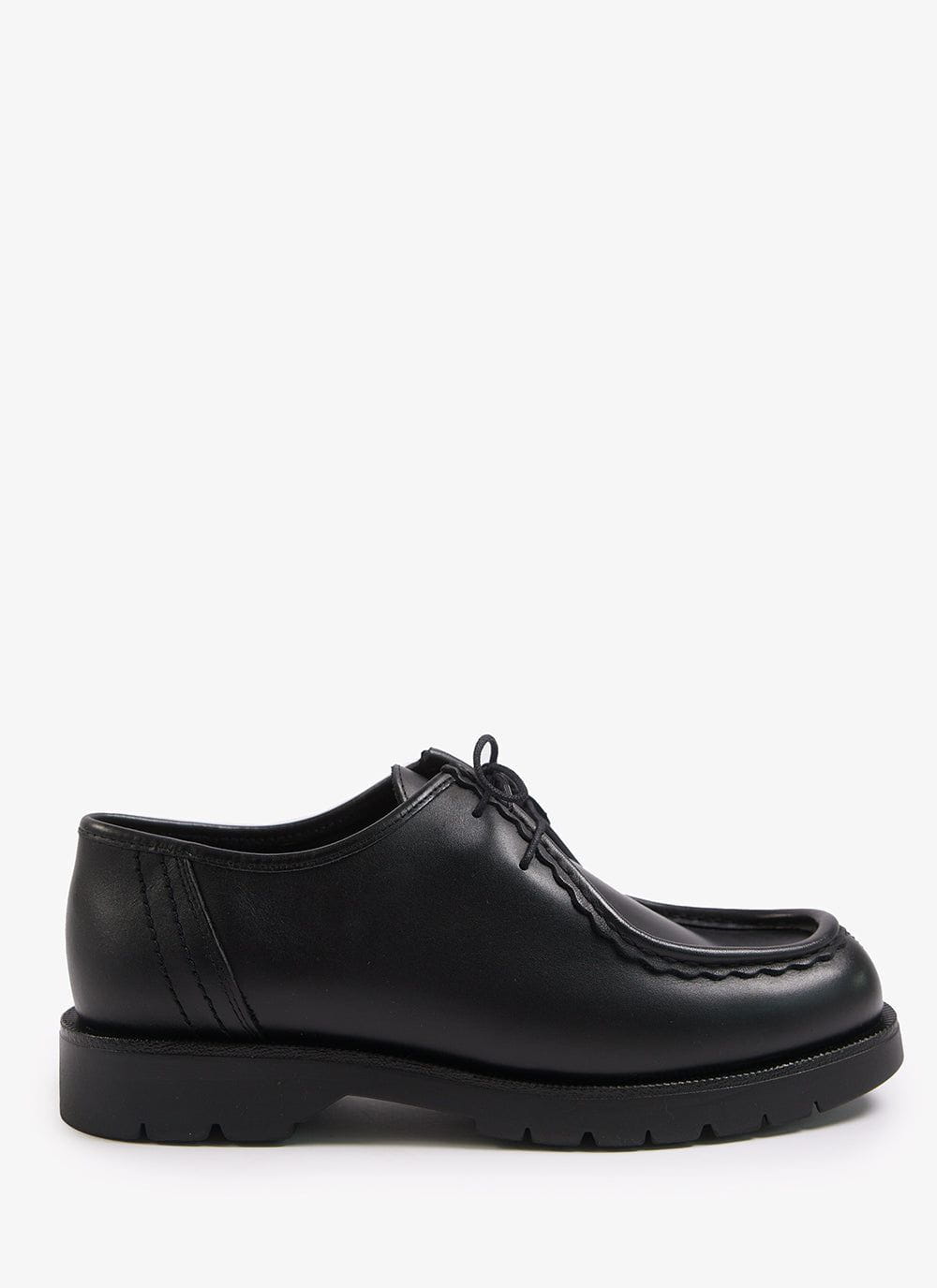 Men's Kleman Padror Shoe - Lug Sole Derby - Black | Percival Essential