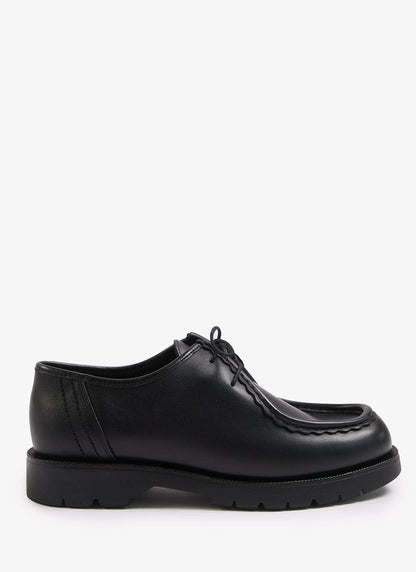 Men's Kleman Padror Shoe - Lug Sole Derby - Black | Percival Essential