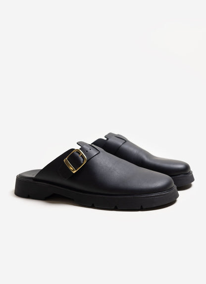 Men's Leather Sandals - Kleman Pacha - Black | Percival Best Seller