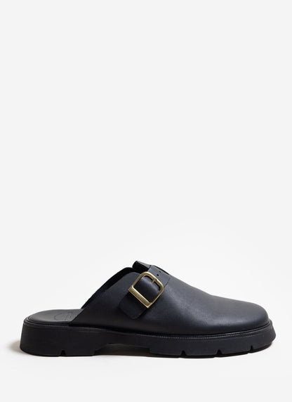 Men's Leather Sandals - Kleman Pacha - Black | Percival Best Seller