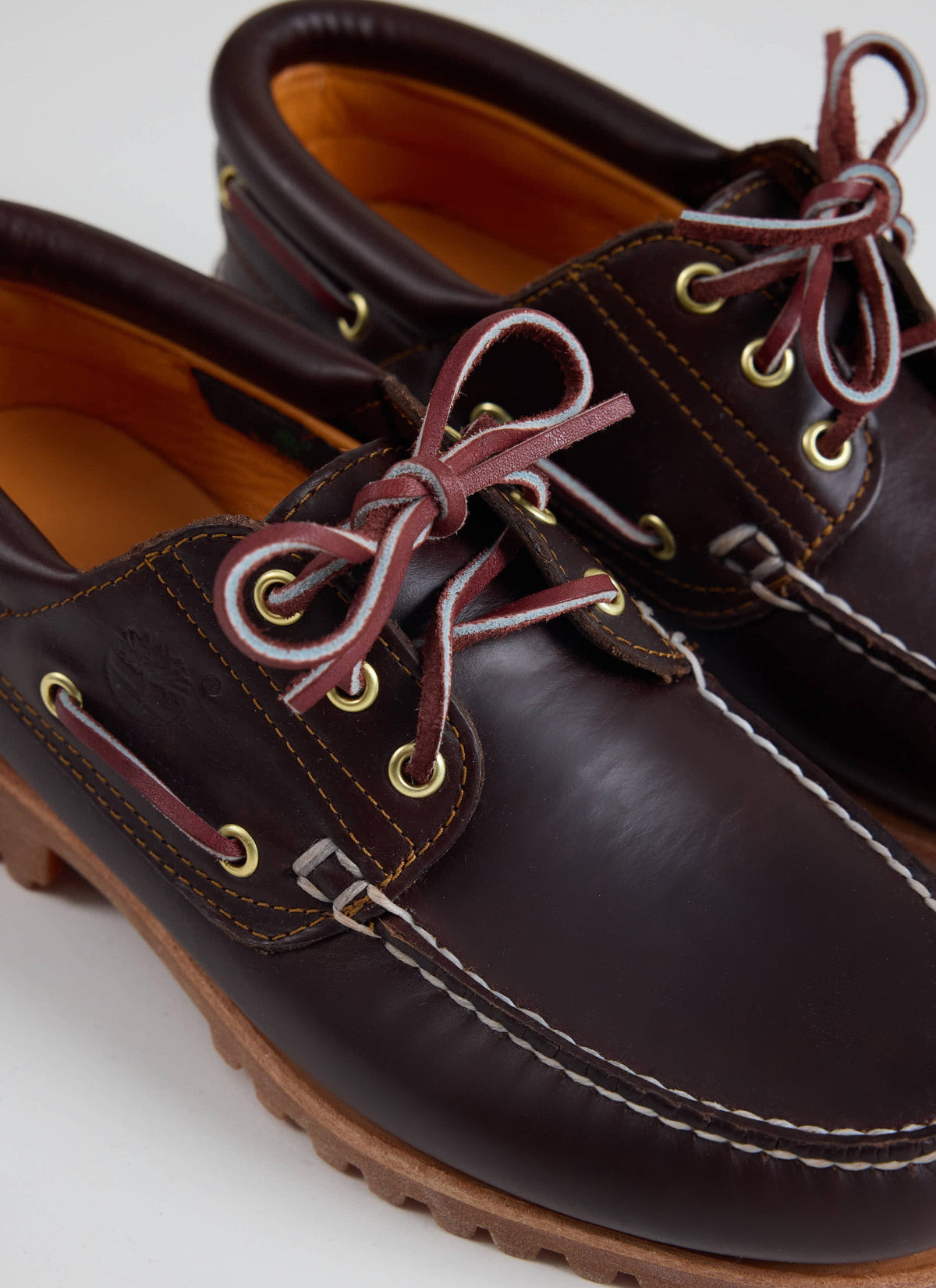 Men's Boat Shoes - Timberland Authentic - Brown | Percival Signature