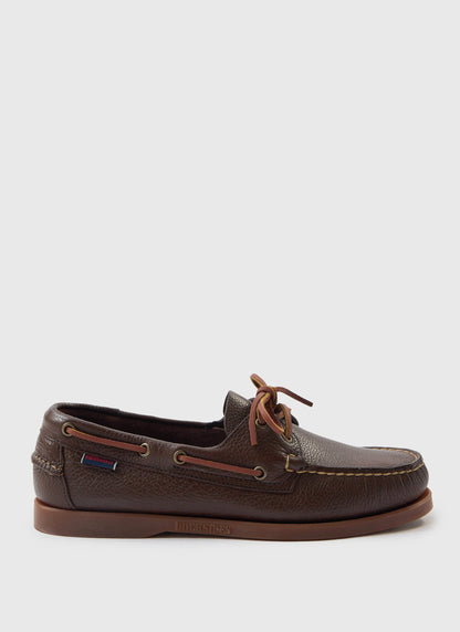 Sebago - Boat Shoe - Brown Cognac Gum | Percival Featured