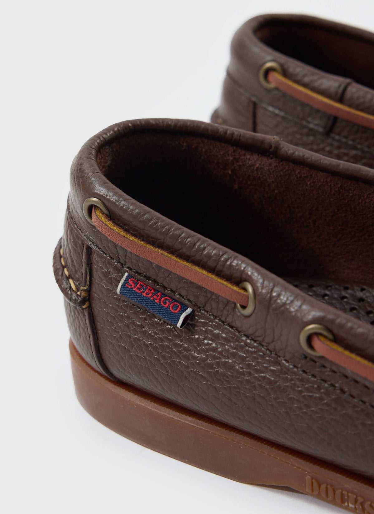 Sebago - Boat Shoe - Brown Cognac Gum | Percival Featured