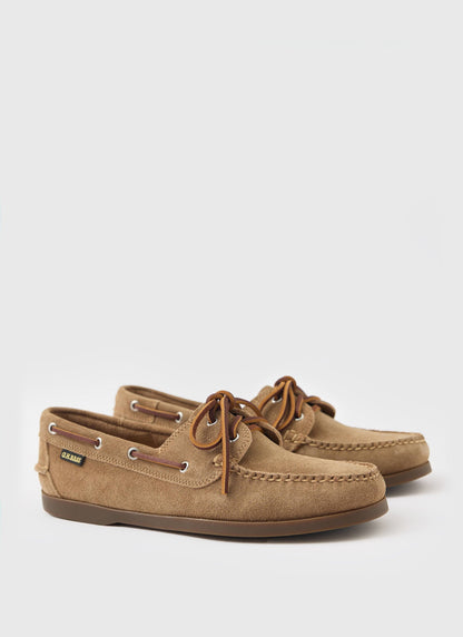 G.H.Bass - Jetty II Boater 2 Eye - Earth Suede | Percival Deals