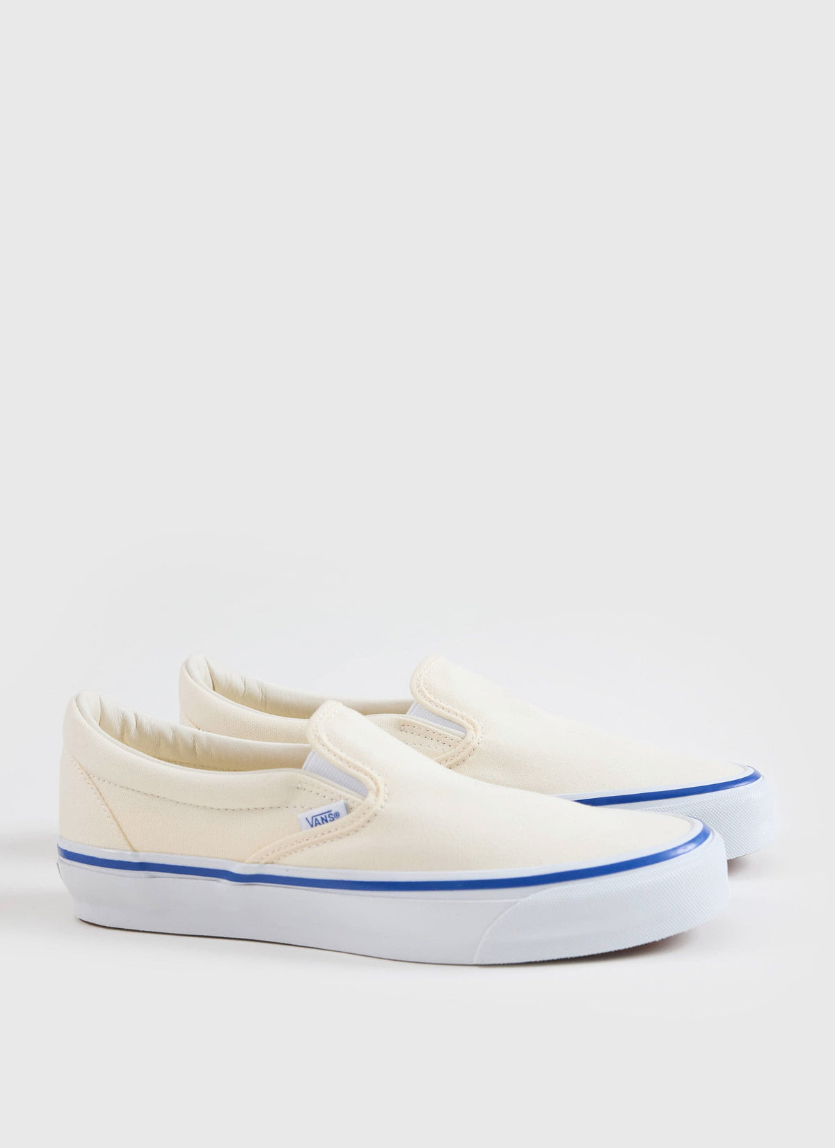 Men's Vans Slip-On Reissue 98 Shoes - Off White | Percival Quality
