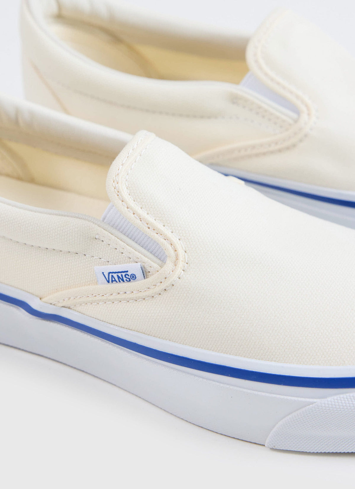Men's Vans Slip-On Reissue 98 Shoes - Off White | Percival Quality