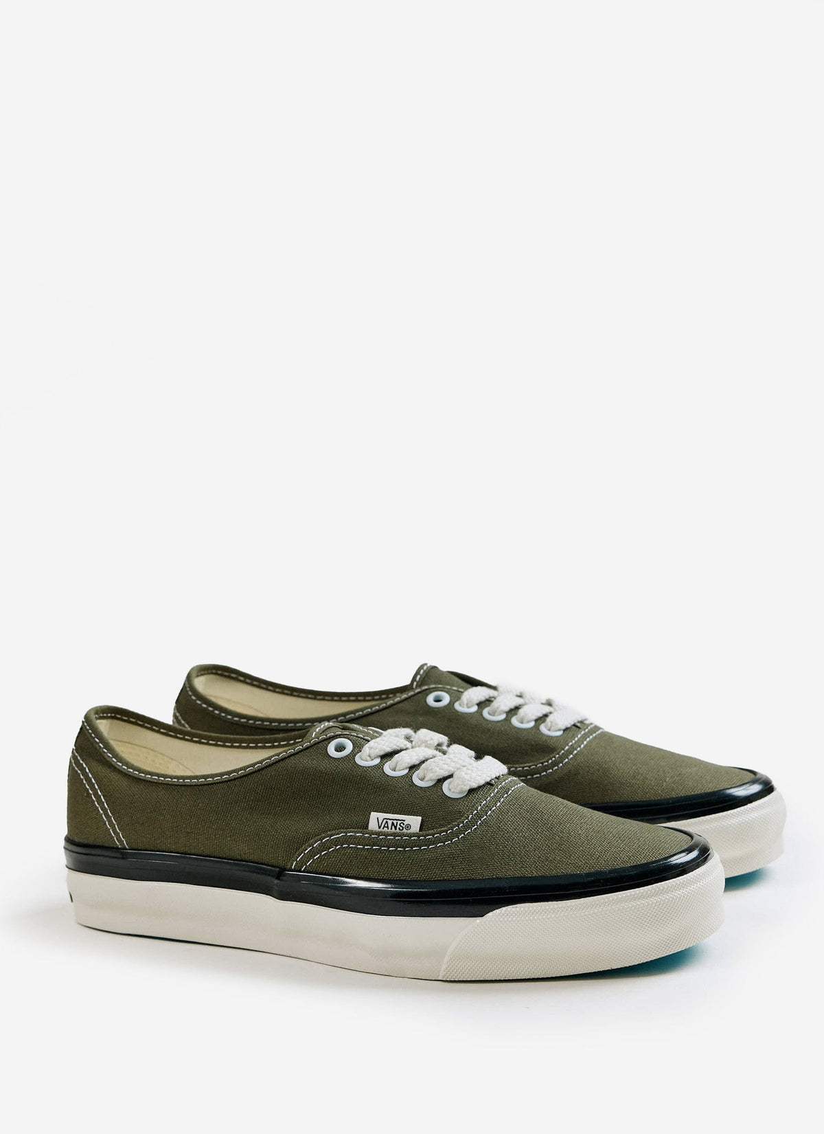 Men's Trainers - Vans Authentic 44 Premium - Olive | Percival Value