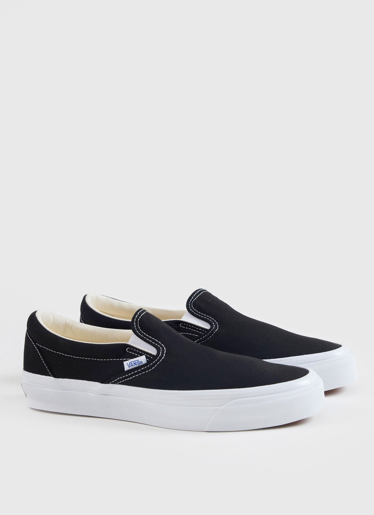 Vans Slip-On Reissue 98 Shoes - Black - UK | Percival Discount