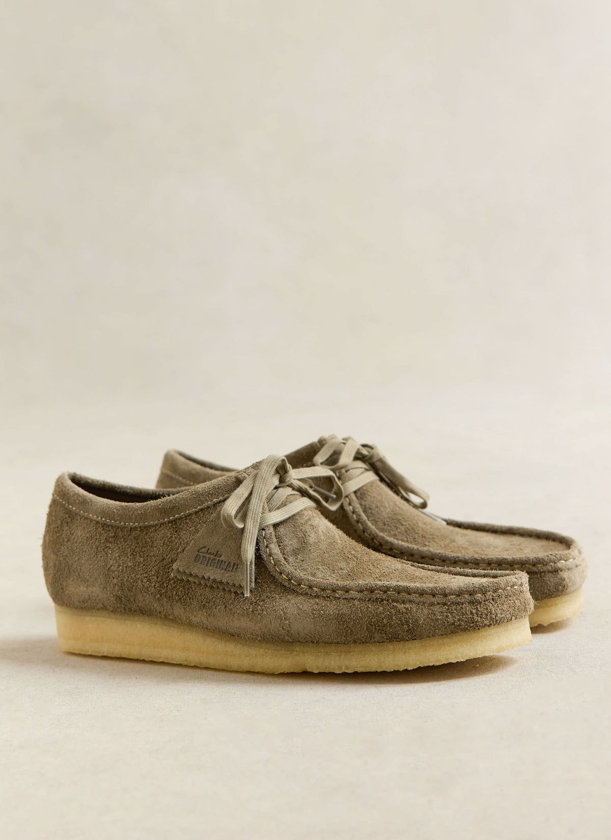 Clarks Suede Wallabee - Smoke Grey - Percival | Percival Quality